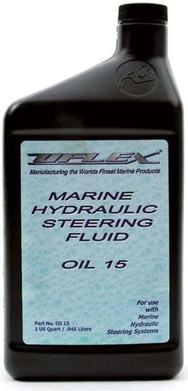 Alt view image 4 of 6 - UFLEX HYDRAULIC OIL 1 QUART OIL15