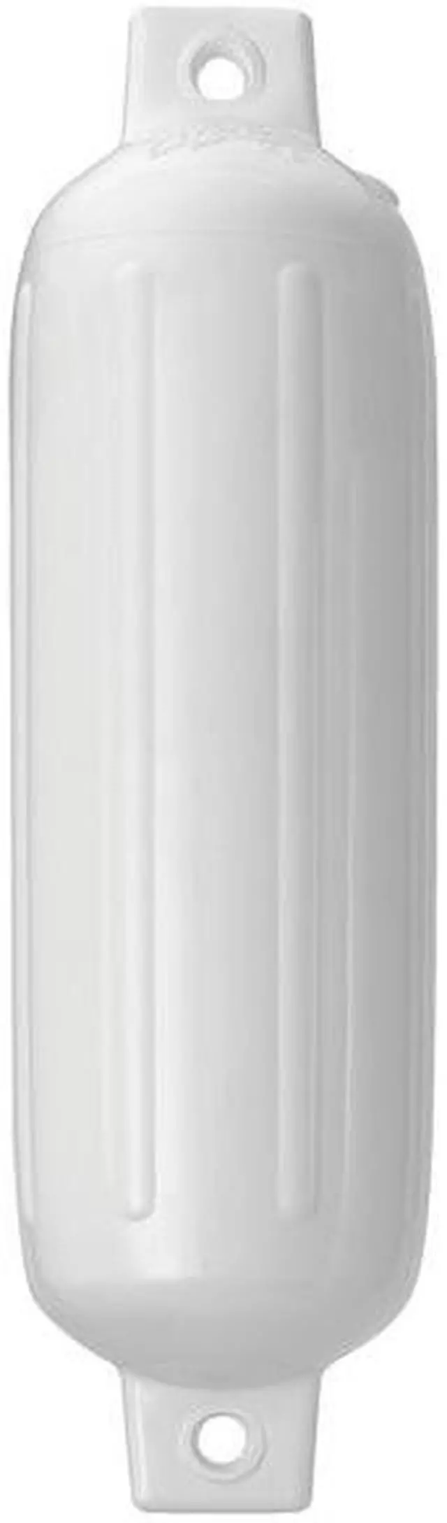 Alt view image 7 of 7 - Polyform G - 2 Twin Eye Fender 4.5 x 16 - White - G-2-WHITE