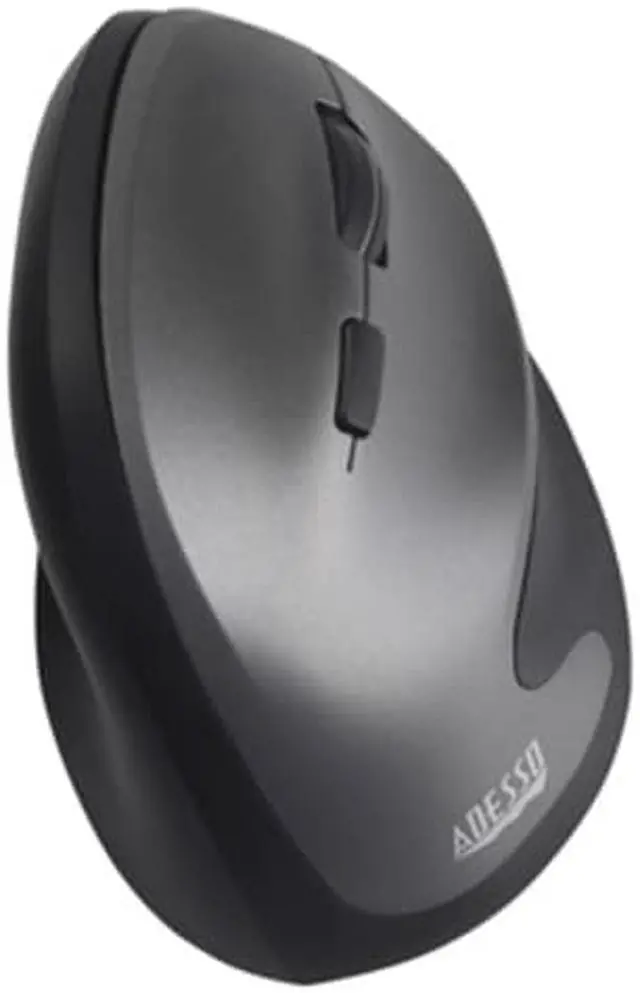 Alt view image 16 of 18 - Adesso Antimicrobial Wireless Vertical Ergonomic Mouse iMouseA20