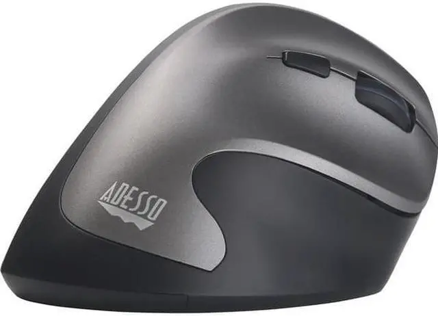 Alt view image 17 of 18 - Adesso Antimicrobial Wireless Vertical Ergonomic Mouse iMouseA20