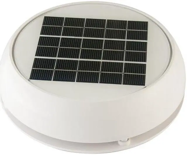 Alt view image 4 of 7 - MARINCO 4 DAY/NIGHT SOLAR VENT, WHITE