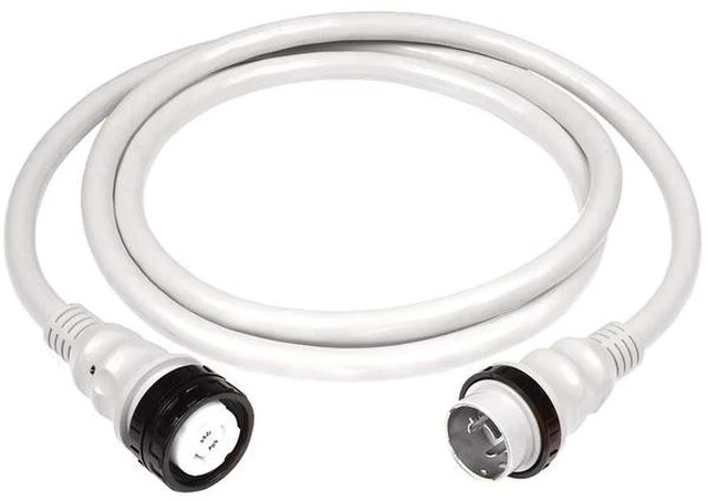 Alt view image 3 of 4 - Marinco 50Amp 125/250V Shore Power Cable - 25' - White