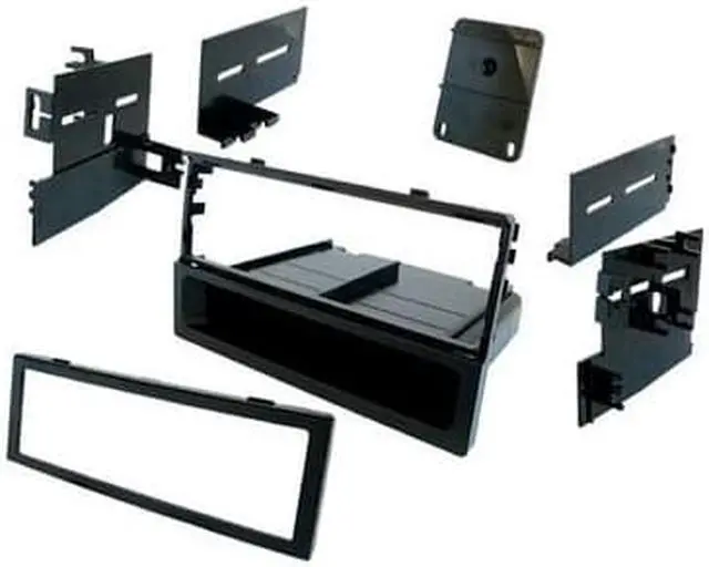 Alt view image 5 of 6 - Car Stereo Double DIN Radio Dash Stereo Mounting Installation Trim Bezel Kit