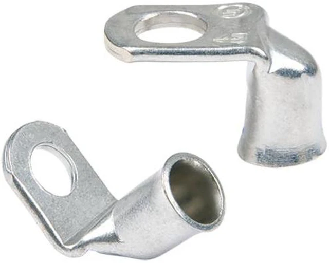 Alt view image 4 of 6 - Ancor 90° Tinned Copper Lug #2/0 - 5/16" - 2-Piece