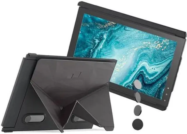 Alt view image 20 of 20 - Mobile Pixels Trio/Trio Max Portable Monitor System USB A USB C Plug and Play Mac PC Linux - Trio 12.5" Monitor