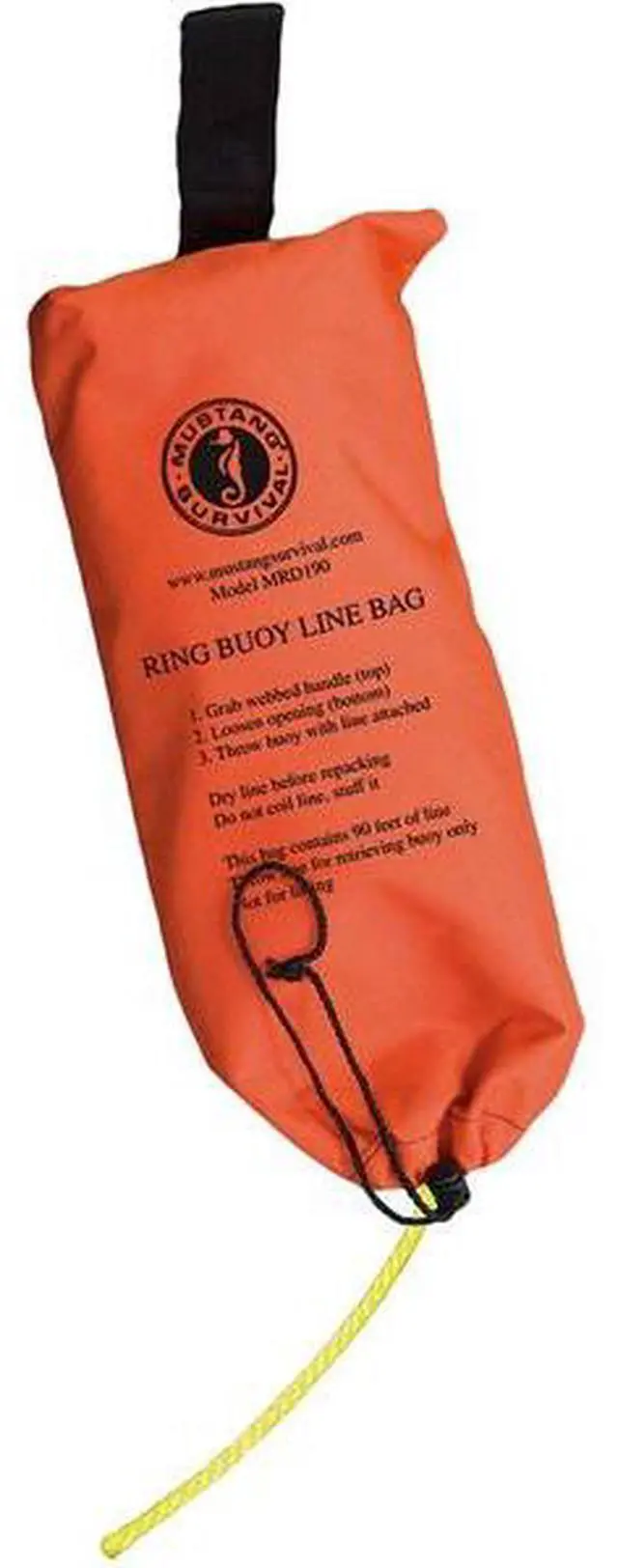 Alt view image 3 of 4 - MUSTANG 90' RING BUOY LINE   WITH BAG