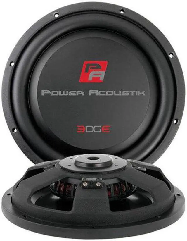 Alt view image 20 of 20 - Power Acoustik 12" Powerful 700W RMS Shallow Car Subwoofer Loud Speaker, Black