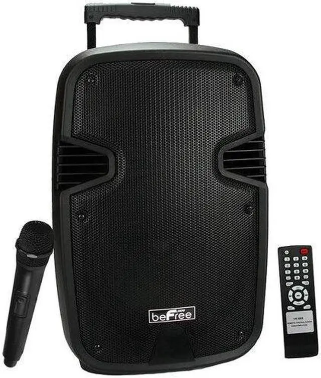 Alt view image 19 of 20 - Befree Sound BFS-5200 10 Inch Portable Bluetooth Speaker with Party Lights