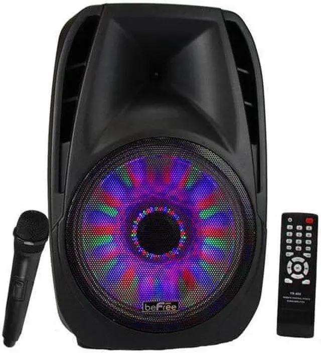 Alt view image 11 of 11 - beFree Sound BFS-6100 Bluetooth Tailgate Speaker with Sound/Volume Reactive Lights