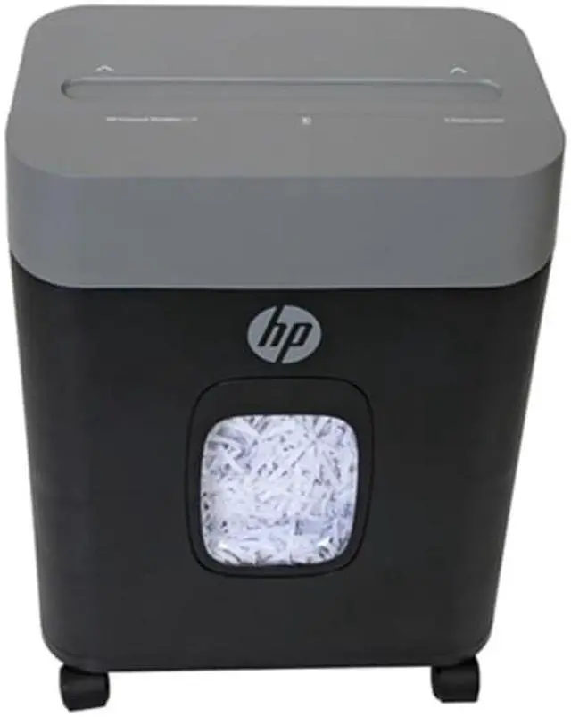 Alt view image 10 of 11 - Royal CC8 Paper Shredder - Cross Cut - 8 Per Pass - for shredding Paper, Staples, Credit Card, Envelope, Envelope - 8.75" Throat - 2 Minute Run Time - 30 Minute Cool Down Time - 3.40 gal Wastebin