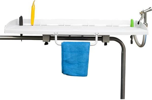 Alt view image 4 of 4 - Sea-Dog Round Tube Rail Mount Fillet Table - 30"