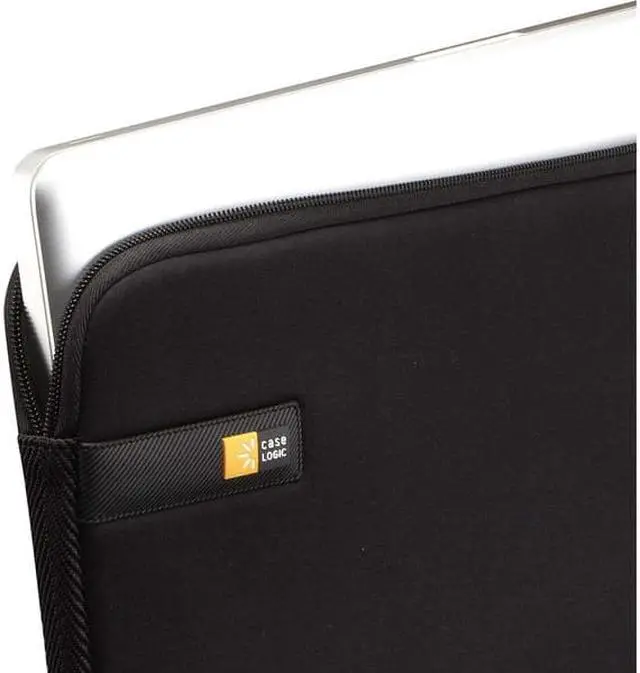 Alt view image 8 of 10 - CASE LOGIC 3201352 13.3 Laptop Sleeve Graphite