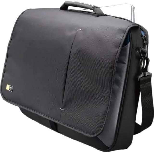 Alt view image 17 of 19 - Caselogic 3201140 17 in. Laptop Messenger Bag, Black - 3.37 x 17.75 x 13.75 in.