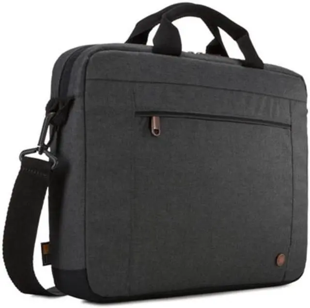 Alt view image 18 of 18 - Case Logic 3203694 14 in. Era Attache Laptop Case, Black