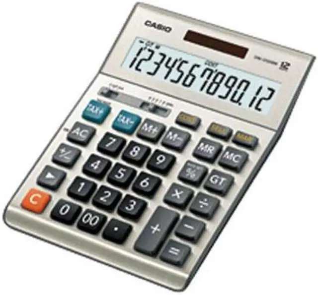 Alt view image 15 of 16 - Casio DM-1200BM Desktop Simple Calculator w/ Extra Large Display