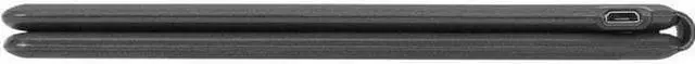 Alt view image 6 of 14 - Targus Ergonomic Foldable Bluetooth Antimicrobial Keyboard Black AKF003US