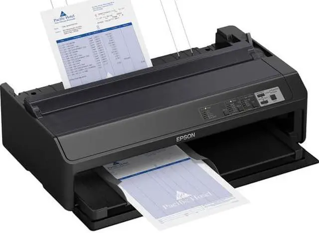 Alt view image 11 of 12 - Epson FX-2190II Monochrome Dot Matrix Printer