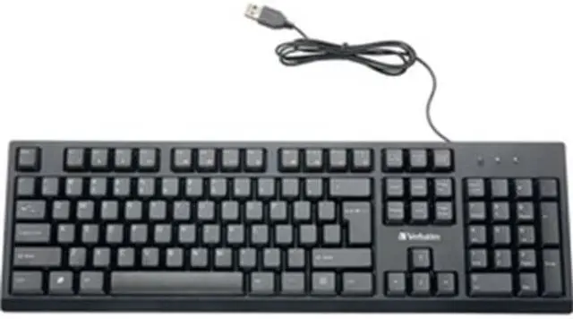 Main image of Verbatim Universal Wired Keyboard Black (70735) VER70735