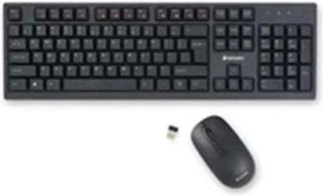 Alt view image 18 of 20 - Verbatim Wireless Keyboard and Mouse 70724
