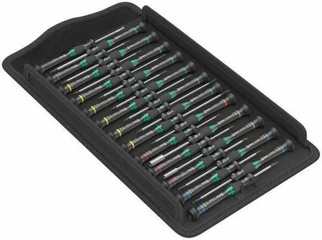 Alt view image 3 of 4 - Wera Kraftform Micro Big Pack Screwdriver for Electronic Applications 25 Piece Set