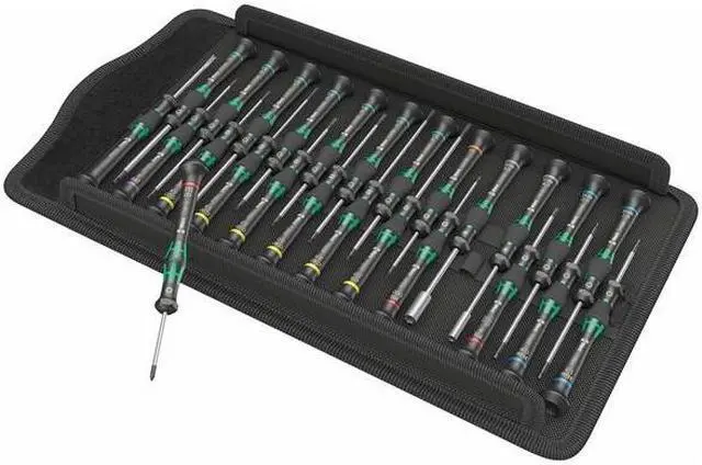 Alt view image 4 of 4 - Wera Kraftform Micro Big Pack Screwdriver for Electronic Applications 25 Piece Set