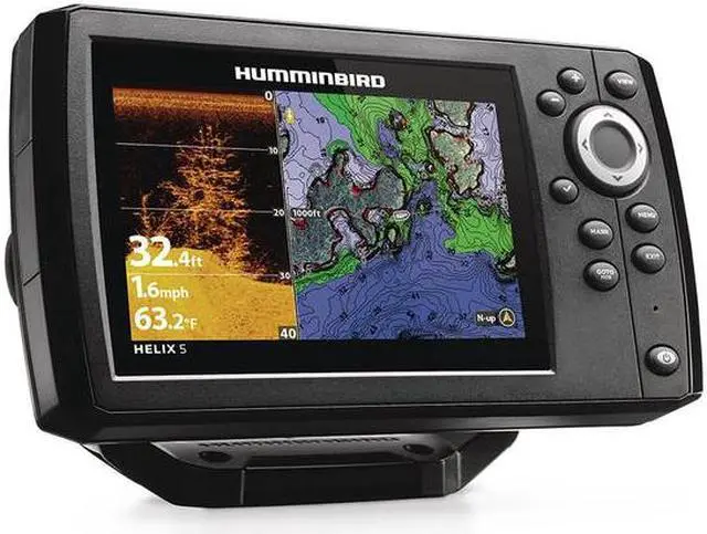 Alt view image 6 of 8 - Humminbird HELIX5 Chirp DI 5" WVGA Sonar GPS G3