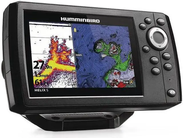 Alt view image 6 of 8 - Humminbird HELIX5 Chirp GPS 5" WVGA Sonar GPS G3