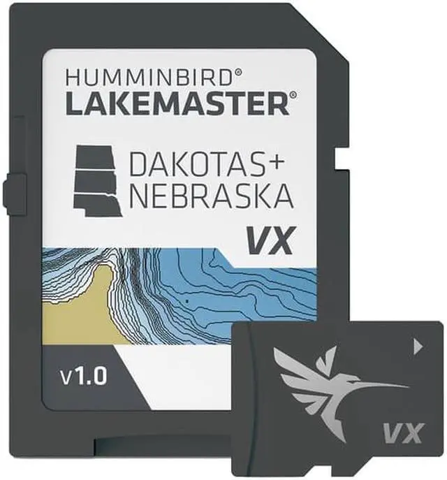 Alt view image 4 of 8 - Humminbird Lakemaster VX Dakotas and Nebraska microSD