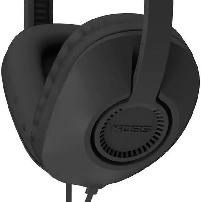 Alt view image 19 of 19 - KOSS Black 189270 Binaural Full Size with Mic