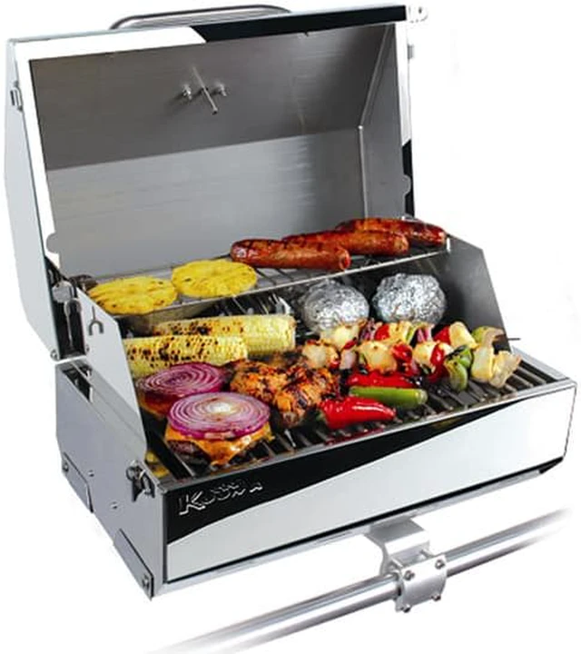 Alt view image 8 of 14 - KUUMA PRODUCTS KUUMA 216 ELITE GAS GRILL 216" COOKING SURFACE STAINLESS 58155