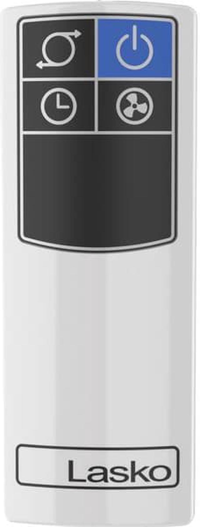 Alt view image 8 of 9 - Lasko Oscillating Tower Fan with Remote Control - Tower Fan for Bedroom & Office, 4 Quiet Speeds, 38" White, T38400