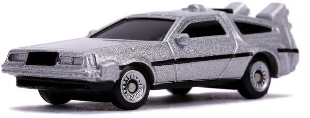 Alt view image 3 of 3 - Jada Toys Back to the Future - Nano Hollywood Rides - Die-Cast Time Machine 3-Pack - 31583