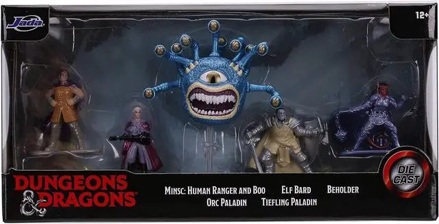 Alt view image 3 of 3 - Ranger, Paladin, Elf, Beholder And Tiefling Dungeon And Dragons Set
