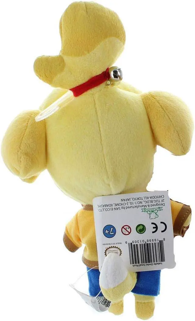 Alt view image 6 of 7 - Little Buddy Animal Crossing Smiling Isabelle Plush