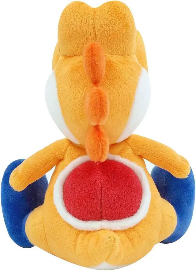 Alt view image 9 of 9 - Plush - Nintendo - Super Mario Orange Yoshi 6" Soft Doll New Toys Gifts 1390
