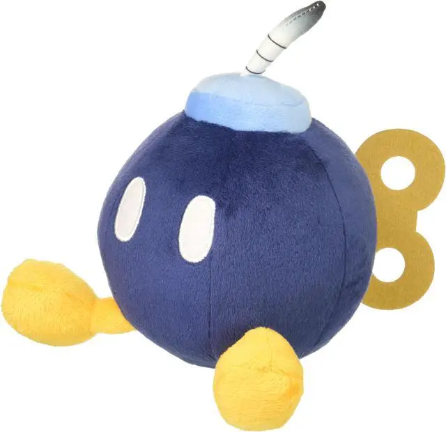 Alt view image 2 of 3 - Super Mario All Star Collection 5 Inch Plush | Bob-omb
