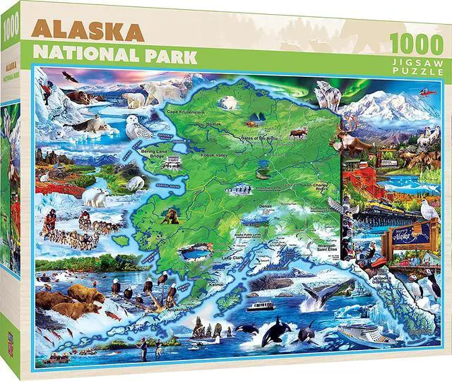 Main image of Alaska 1000 Piece Jigsaw Puzzle