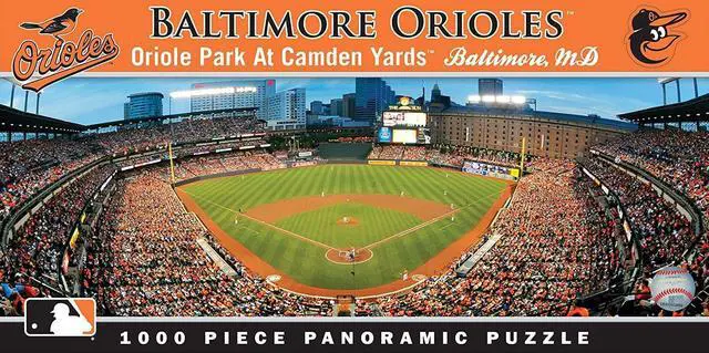 Main image of Baltimore Orioles Stadium MLB 1000 Piece Panoramic Jigsaw Puzzle