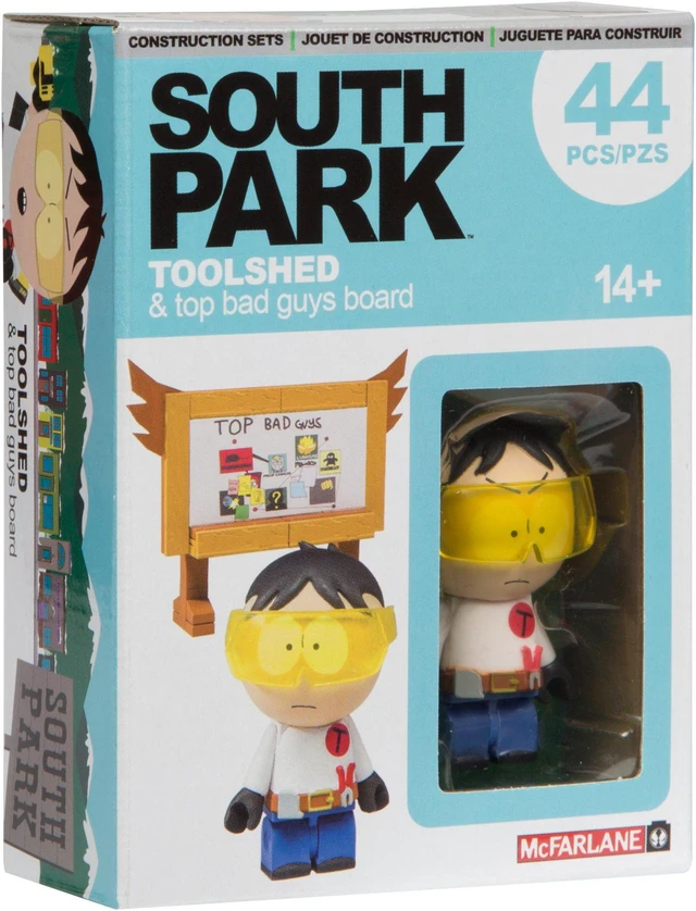 Alt view image 4 of 4 - South Park Micro Sets Series 1 - Top Bad Guys Board Construction Set