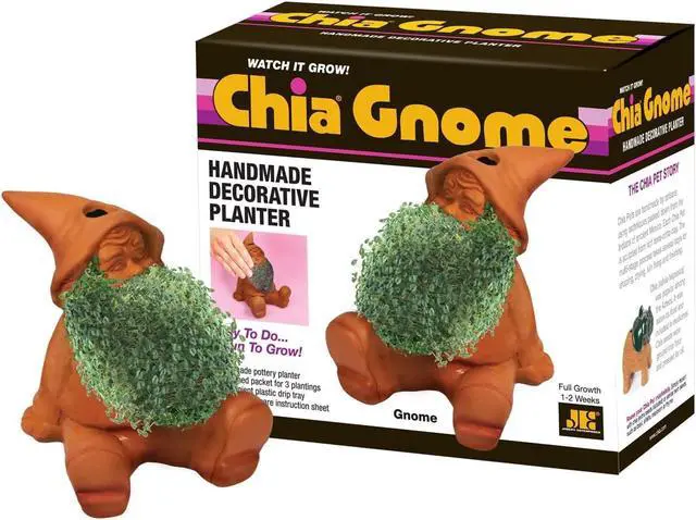 Alt view image 2 of 5 - Chia Pet Planter - Gnome