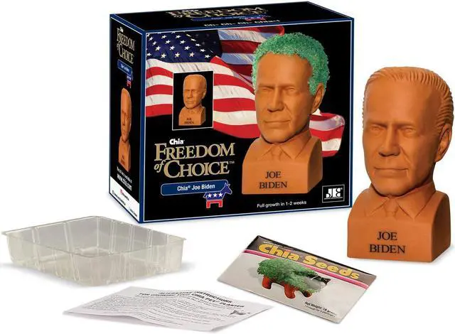 Alt view image 2 of 6 - Joe Biden Chia Pet Decorative Planter