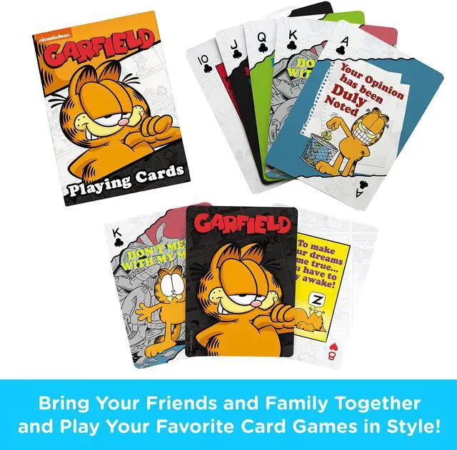 Alt view image 2 of 2 - Garfield Playing Cards