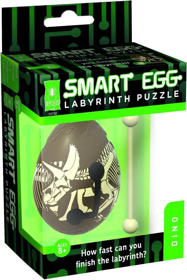 Alt view image 6 of 6 - Smart Egg 1-Layer Level 2 Labyrinth Puzzle | Dino
