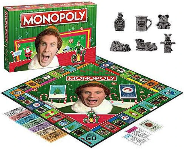 Alt view image 6 of 6 - USAOPOLY, Elf Monopoly