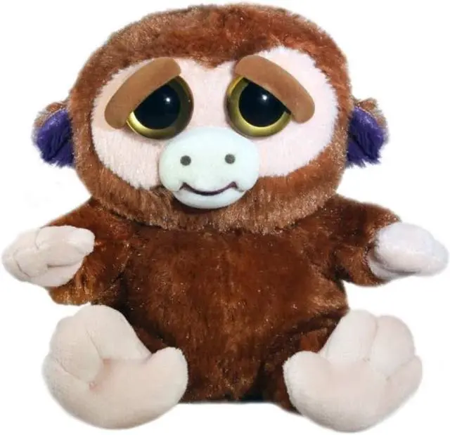Alt view image 5 of 5 - Feisty Pets Grandmaster Funk Stuffed Monkey Plush Figure