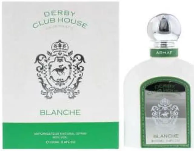 Alt view image 6 of 9 - Derby Club House Blanche By Armaf - 3.4 OZ EAU DE TOILETTE SPRAY