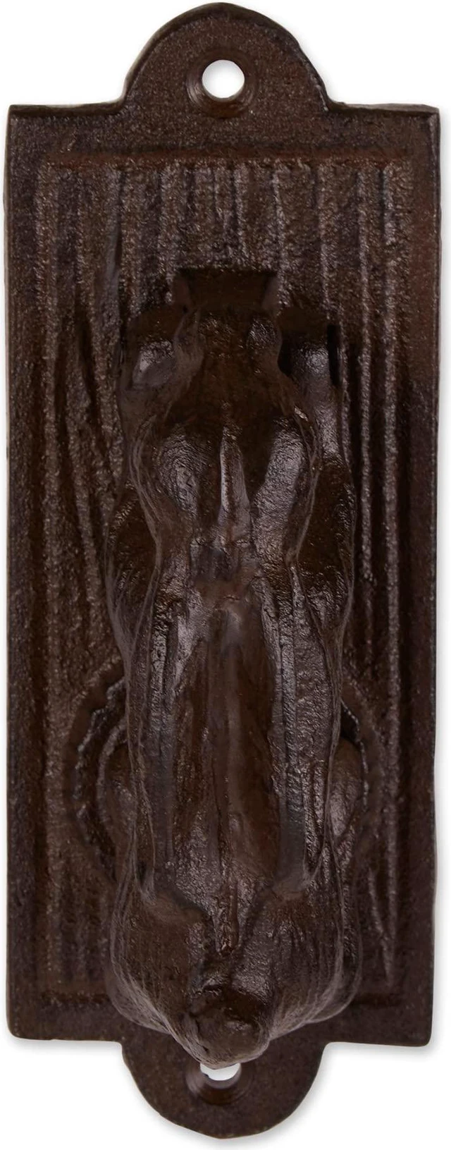 Alt view image 2 of 9 - Cast Iron Door Knocker - Rabbit