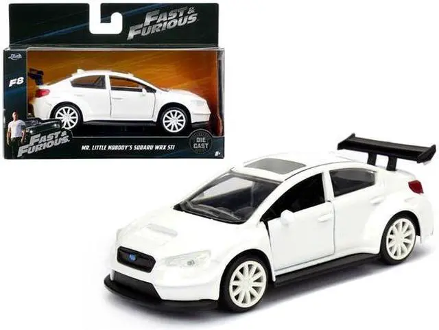 Alt view image 4 of 5 - Mr. Little Nobody's Subaru WRX STI Fast & Furious F8 "The Fate of the Furious" Movie 1/32 Diecast Model Car by Jada