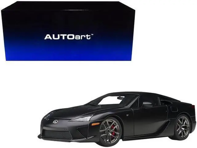 Main image of Lexus LFA Matt Black 1/18 Model Car by Autoart