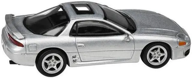 Main image of Mitsubishi 3000GT GTO Silver Metallic with Sunroof 1/64 Diecast Model Car by Paragon Models
